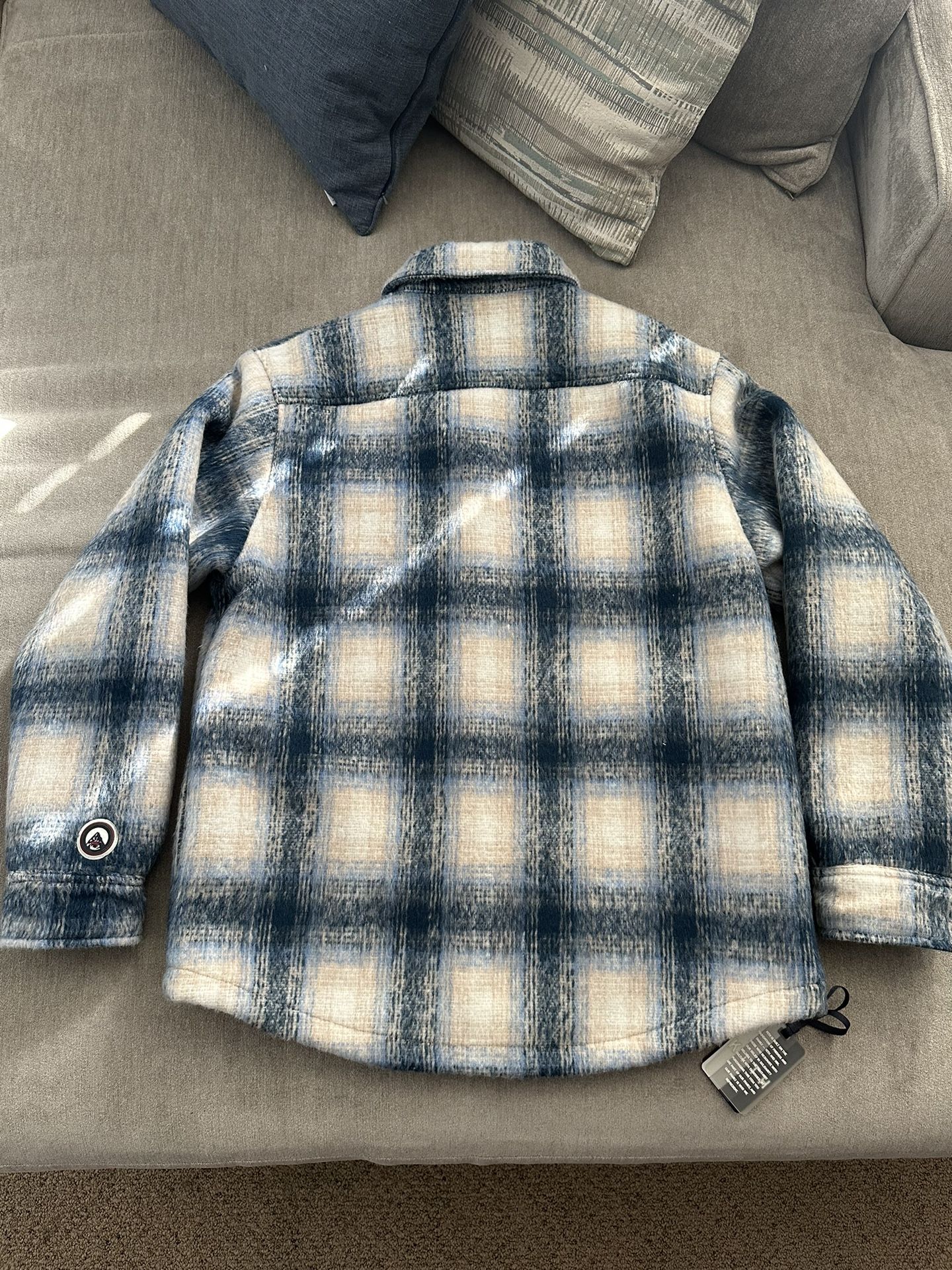 KITH Sheridan Shirt Jacket Blue Multi Size XL *NEW WITH TAGS* KITH Sheridan Shirt Jacket Blue Multi Size XL *NEW WITH TAGS*