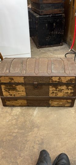 Old vintage trunks