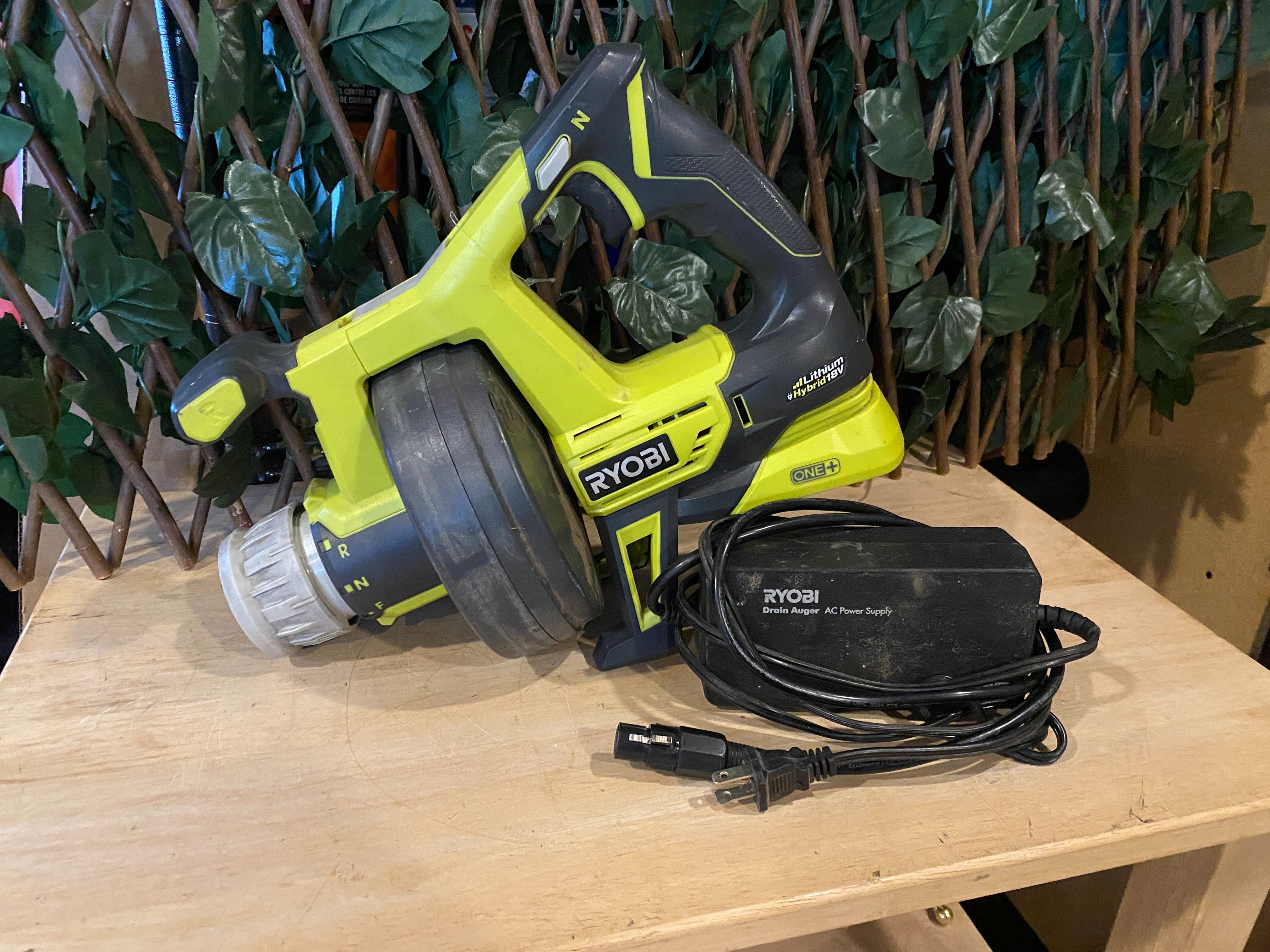 RYOBI 18-Volt ONE+ Hybrid Drain Auger Model #P4002