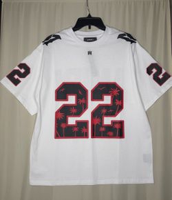 Amiri Football Jersey T-Shirt White Large