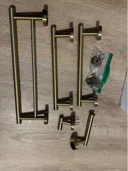 Bathroom hardware and vanity