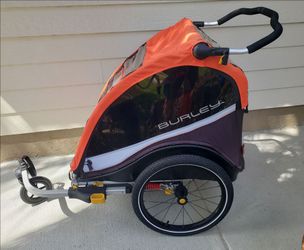Burley Cub X, 2 Seat Kids Bike Trailer & Stroller
