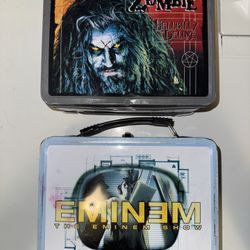 Rob Zombie And Eminem Lunchboxes