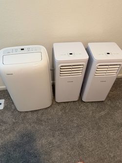 Air conditioning units.