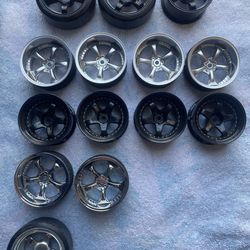 1:10 Rc Drift Wheels And Nissan Body