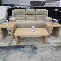 Power Recliner and set coffe Tables