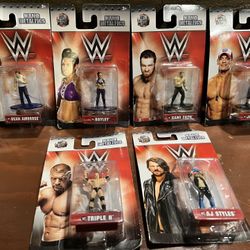 John Cena - Collection Figures 2 “New  NANO MÉTALFICS. 6 pieces