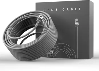 Starlink Cable, 300FT/91M Replacement Star Link Gen 3/V5/4/4X/Mini Cable
Adopts 24AWG copper hits 1200Mbps,water-resistant anti-aging PVC shell,all-we
