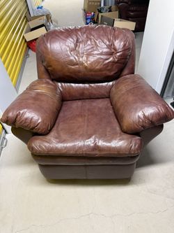 Leather Reclining Chair
