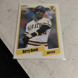 1990 Fleer Barry Bonds