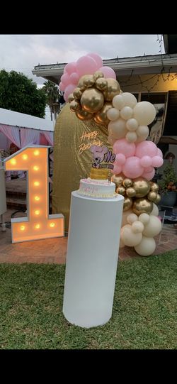Balloon Backdrop With Number