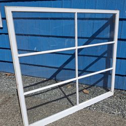 Victorian Window 60x54 Wood
