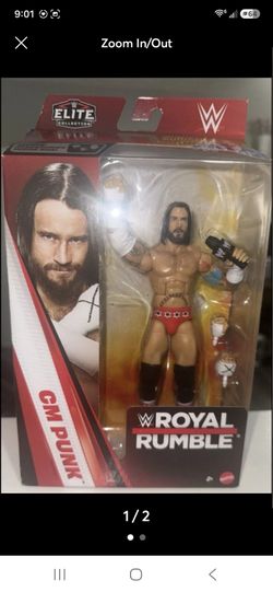 2026 WWE Elite Royal Rumble CM Punk NEW MIB *in Stock!