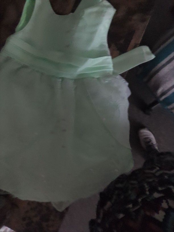 Green Easter Dress