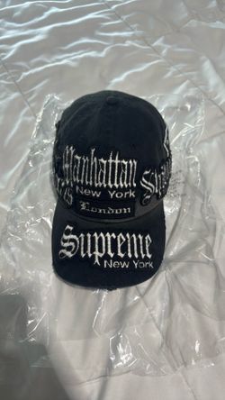 Supreme 6 panel City Patches Hat