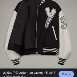 Adidas Y-3 Letterman Jacket