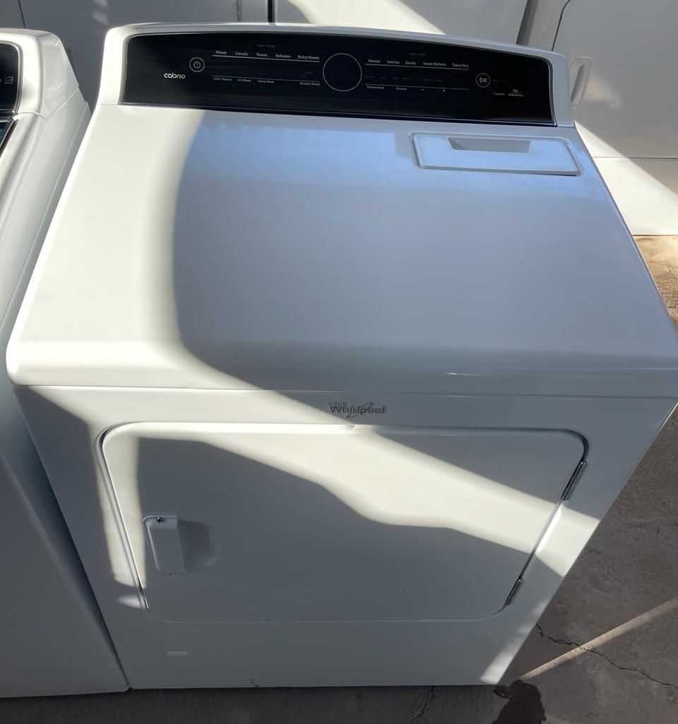 WHIRPOOL Washer Top Load With Glass Top ( Large Capacity 6.2 Cu Ft