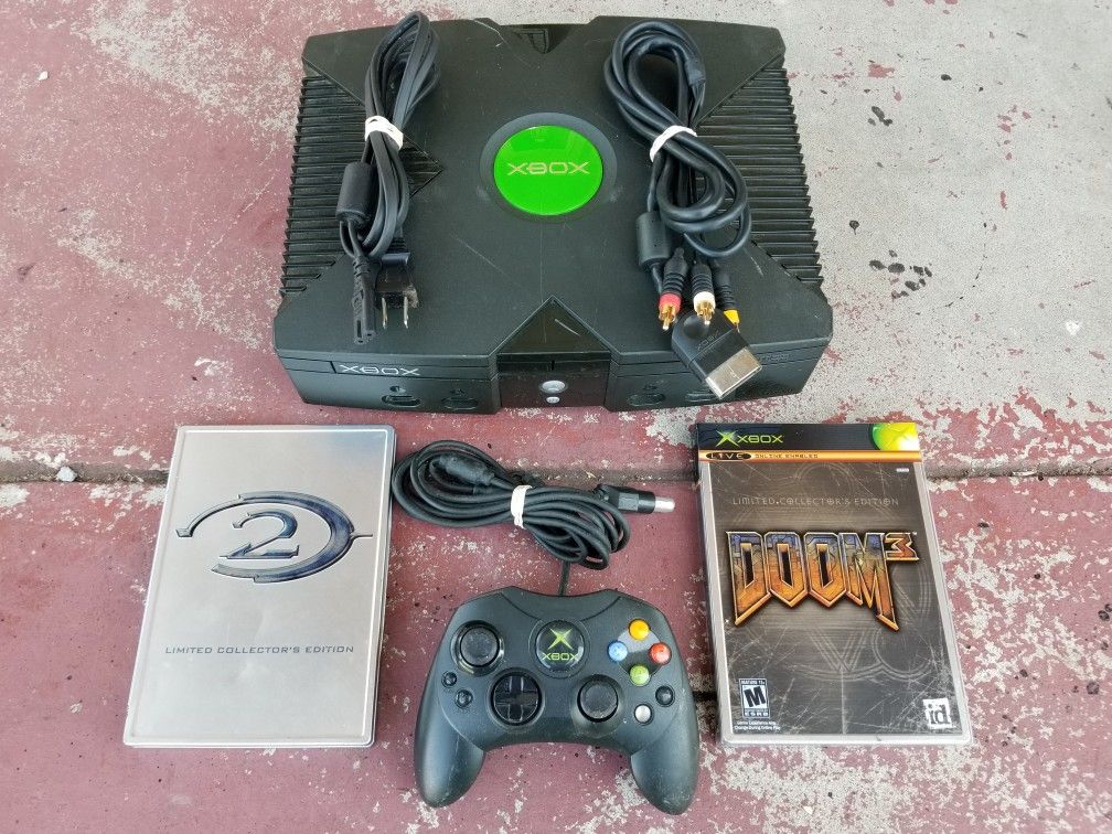 ORIGINAL XBOX CONSOLE SYSTEM