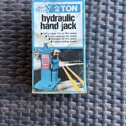 Sears, Heavy Duty 2 Ton Hydraulic Jack Works Perfect
