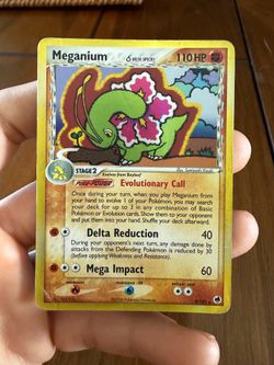 EX Dragon Frontiers Meganium δ Delta Species