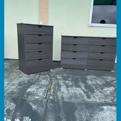 5 and 8 drawers Dresser/ five and eight drawers dresser