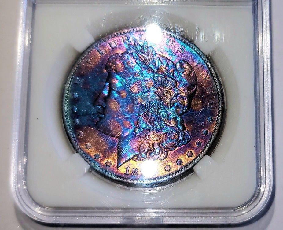 1890-S Morgan Silver Dollar  MS64