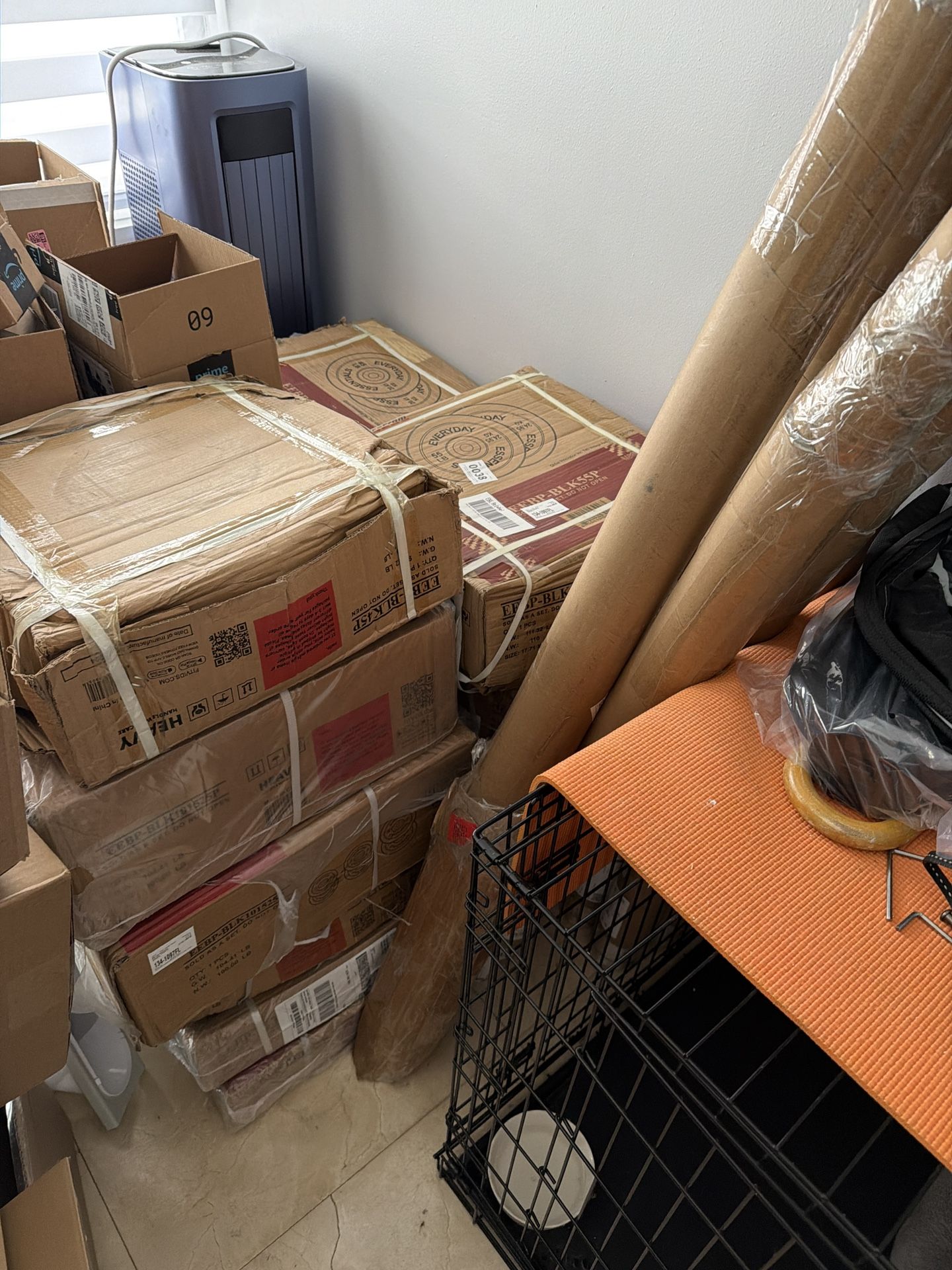 Olympic Rubber Weight Set 370LB