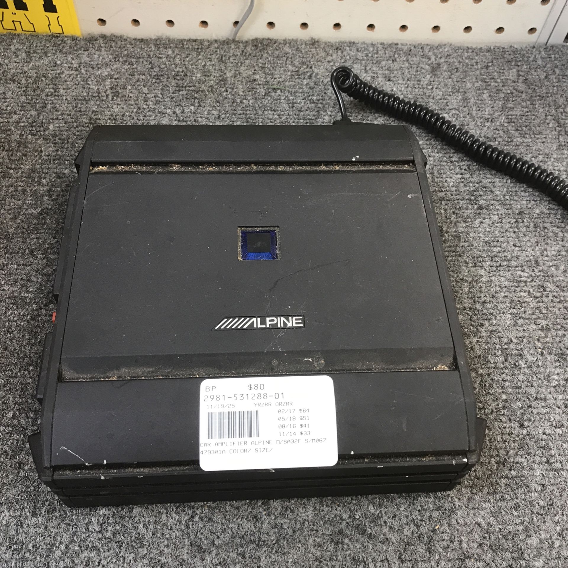 Alpine Car Amplifier SA32F