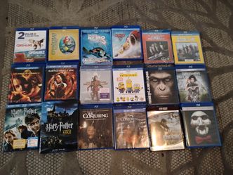 Assorted Blu-ray Movies