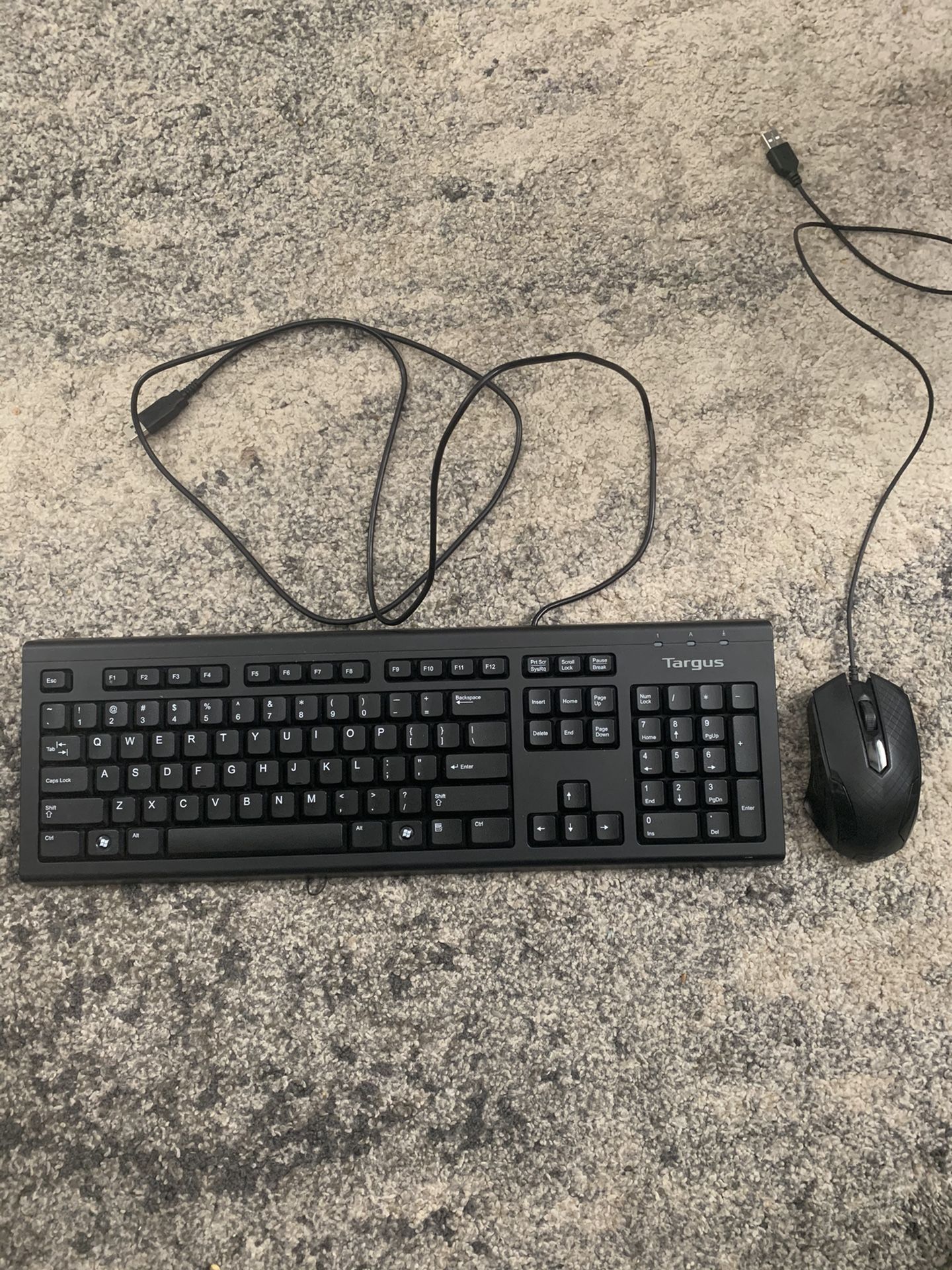Targus Mouse & Keyboard