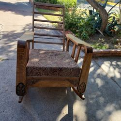 Old Antique  Rocking  Rocking Chair