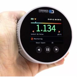 Radon Detector By Forensics | Home Use | Upgraded 20-Year Sensor Life | Version 2.0 |