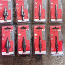 Milwaukee Jam Free Step Drill Bits 