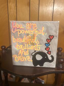 Handmade Decorative Canvas Painting