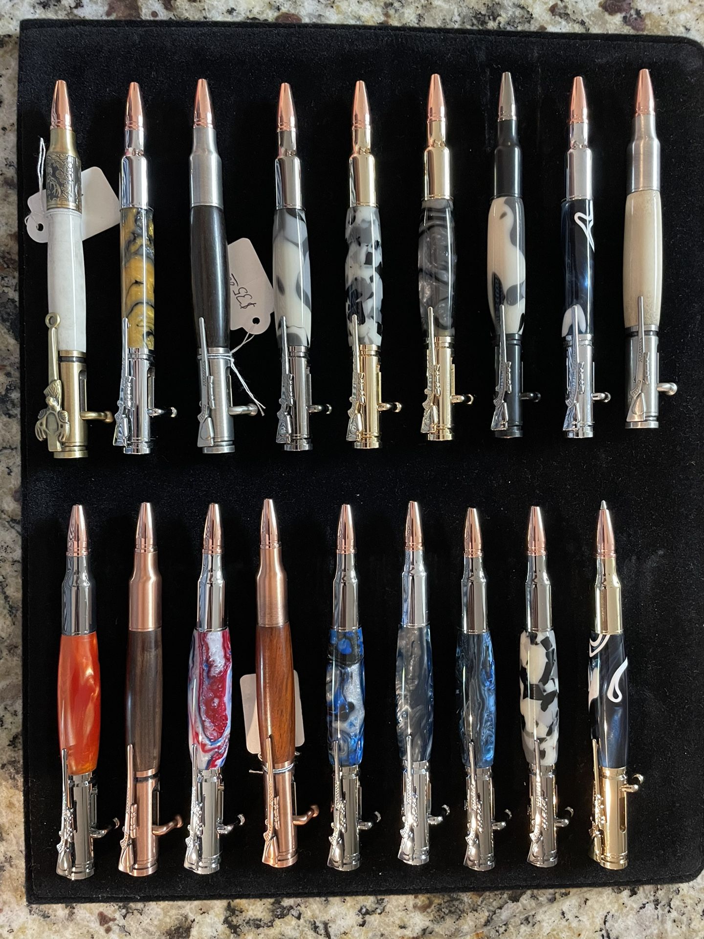 Custom Bolt Action Pens/Exotic Turns / Custom Pen / Ball-point Pen / Graduation Gift / Executive Style / Hand Turned / Awesome Gift