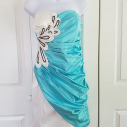 Light blue dress, size small 7/8