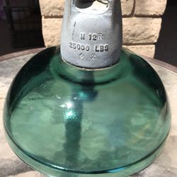 Large Antique Industrial Glass Insulator 