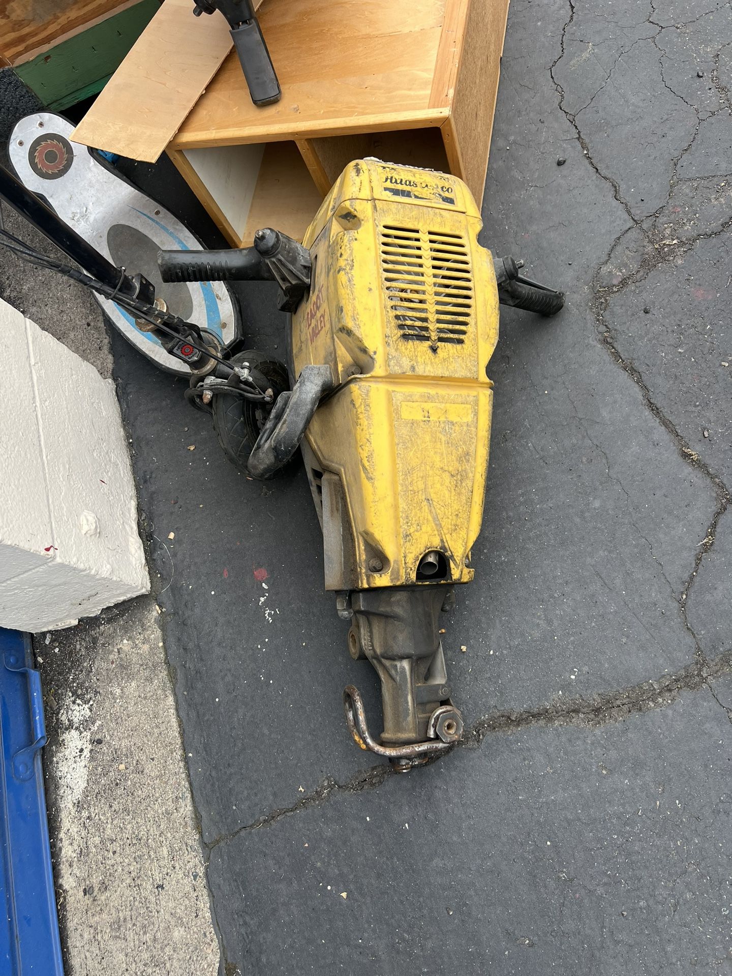 Breaker Drill Jack hammer. Atlas Copco Cobra Combi