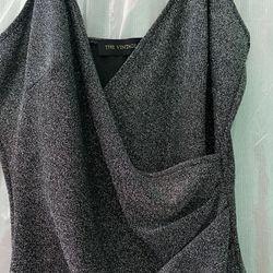 Medium Black With Silver Dress