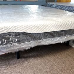 🧊 12” Queen Gel Memory Foam Mattress Sleep cool. Sleep supported. Sleep upgraded. $0 Down, Flexible Payments