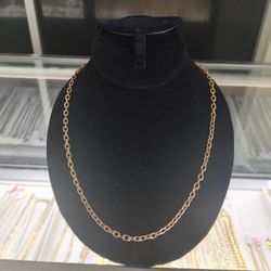 10k Solid Gold Necklace 22.3 Grams 23 Long Layaway Available 10% Down If You Interested Please Make Sure You Ask For Maribel Thank You 