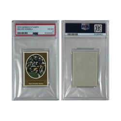 Delles Howell 1972 Sunoco Stamps PSA 4 (VG-EX) Football Card