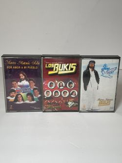 Marco Antonio Solis Los Bukis Cassettes 