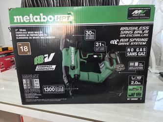 Metabo hpt 18 ga cordless brad nailer kit