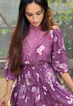 Love Shack Fancy Violet Dress Size Small New with Tags