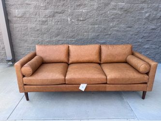 Leather couch