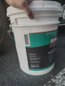 BEHR ultra semi gloss pure white 5gal. - UN-OPENED BRAND NEW