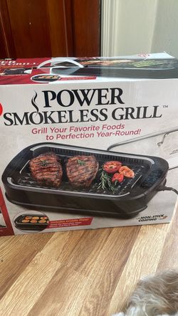 Power smokeless grill