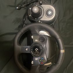 logitech g920 racing sim with shifter 