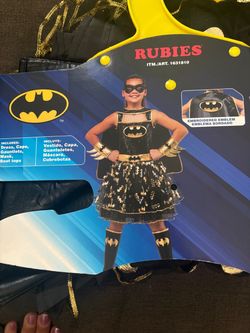 Girls Batman costume